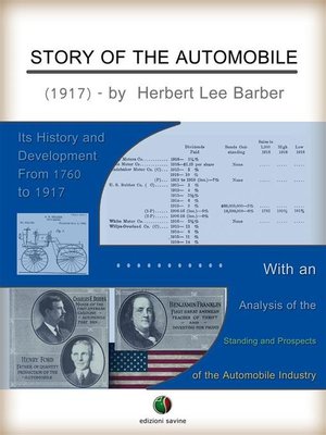 cover image of Story of the Automobile